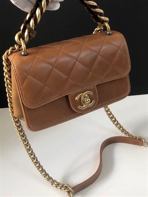 chanel two tone lambskin bag street style|dark chanel bag.